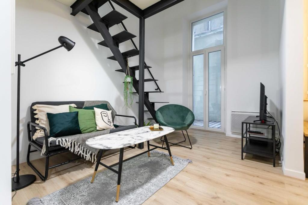 Grand T4 Avec 3Sdb - Quartier Joliette - Ideal Familles Et Groupes Marseille Luaran gambar